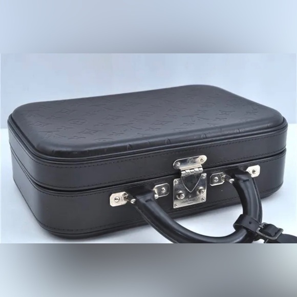 Louis Vuitton Valisette Monogram Glacé MM Handbag - Picture 3 of 12